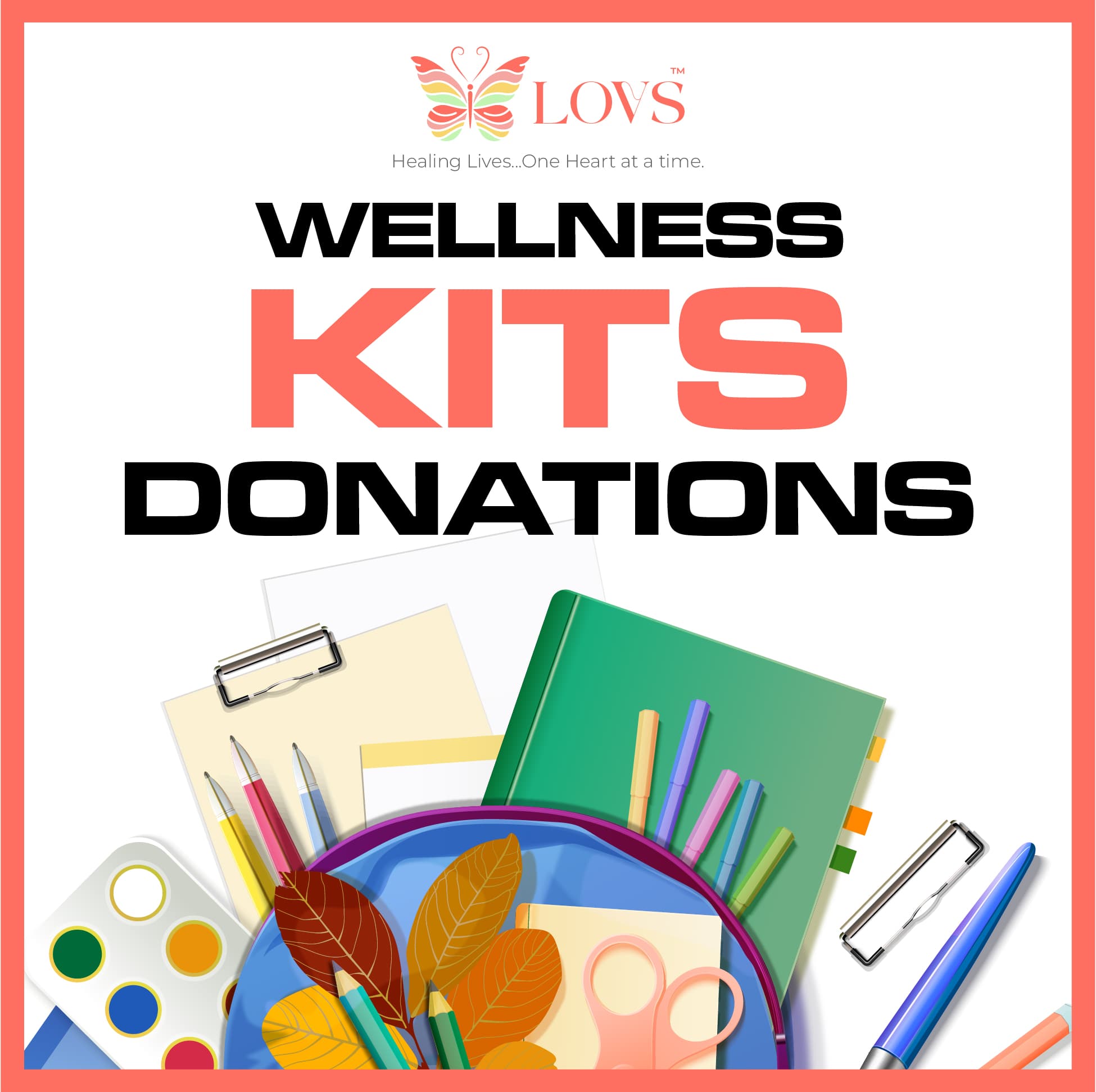 Wellness kit donation campaign